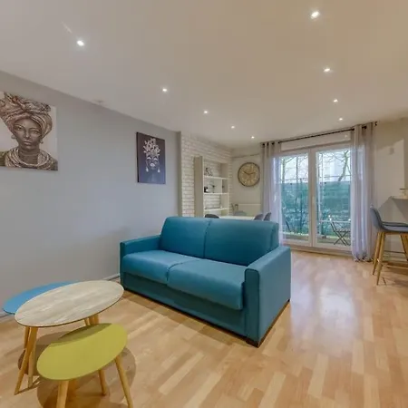 Ferienwohnung La Pepite Bleue De Nanterre Exterior foto